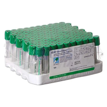 4mL BD Vacutainer Blood Collection Green Tubes 1
