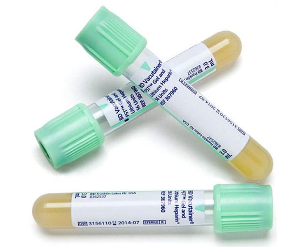Tubos BD Vacutainer para Recolección de Sangre 3mL con PST