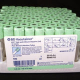 400–600 μL BD Microtainer Blood Collection Tube (Mint green) — clinical drug screening product