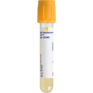 5mL BD Vacutainer Blood Collection Tubes with Hemogard Closure (Gold)