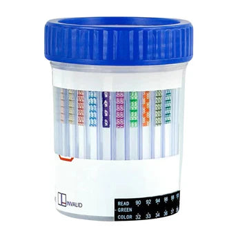 6 Panel CLIA Waived Drug Test with Temperature Strip