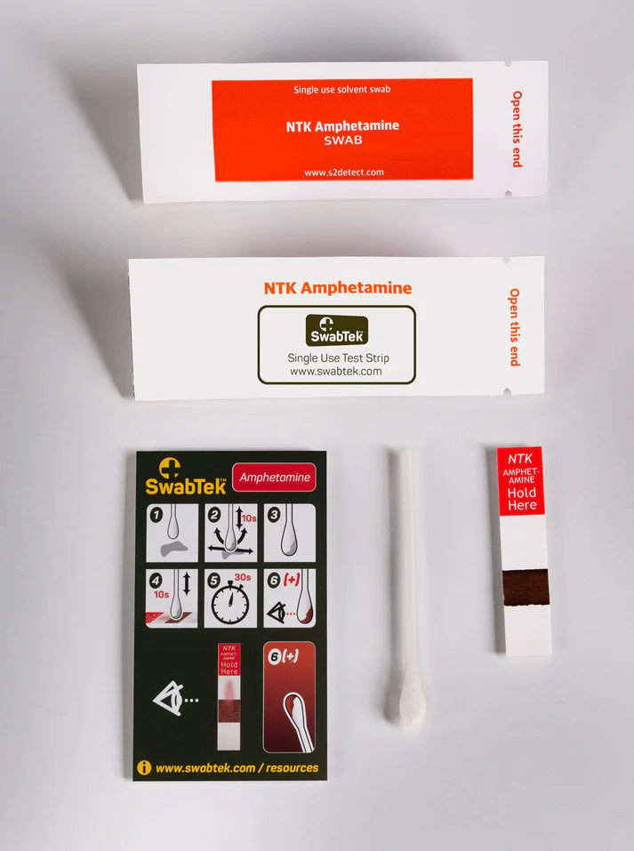 Amphetamine Test Kit - 20 Boxes by SwabTek