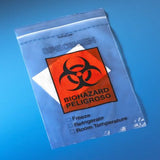 Biohazard Specimen Transport Bags w/ Removable Symbol