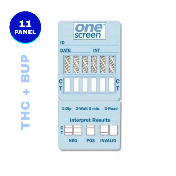 Onescreen 11 Panel Dip Card - EXPIRY: Aug 2027