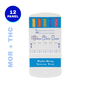 Tarjeta de Prueba de Drogas Multipanel de 12 Paneles