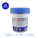 20 Panel Multi-Drug Rapid Test 1-Step Cup with Adulterants