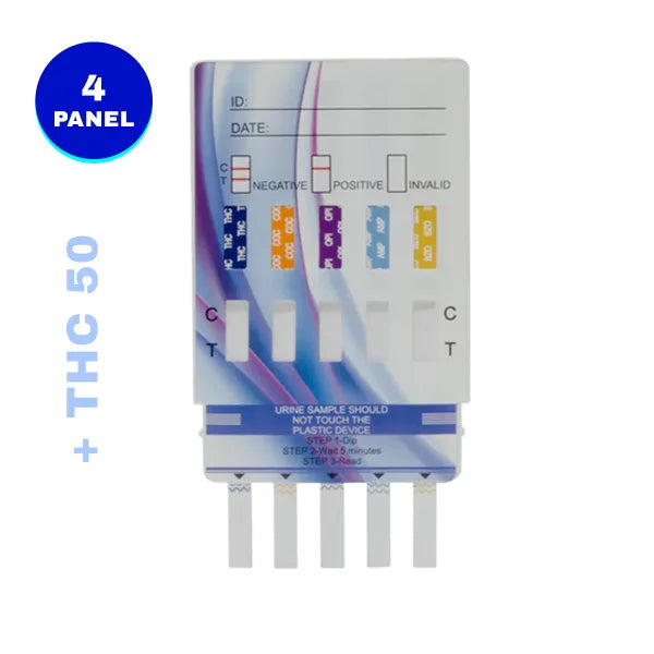 4 Panel Urine Drug Test Dip Card