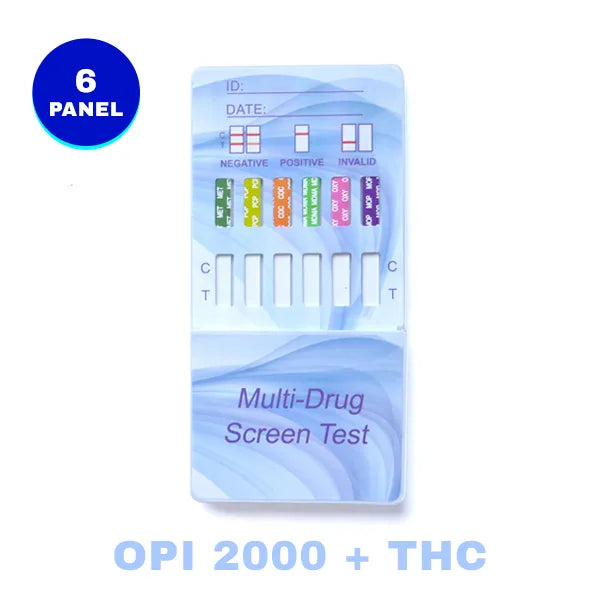 6 Panel Drug Test Urine Dip Card