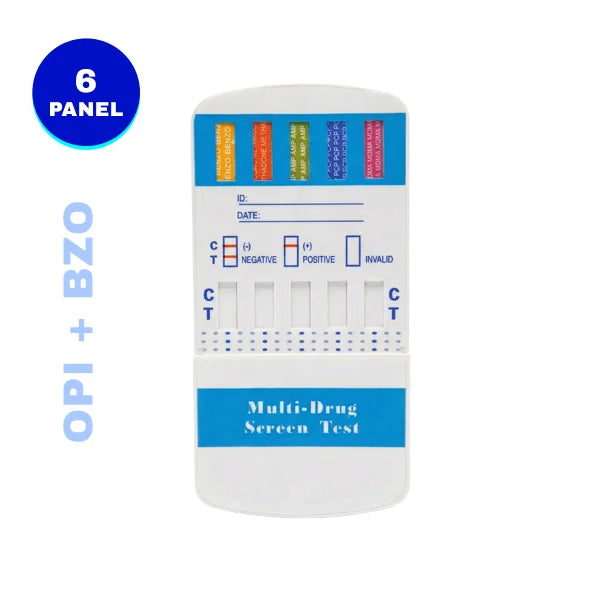 6 Urine Drug Test Dip Card