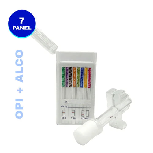 7 Panel Mouth Swab Drug Test with ALCO