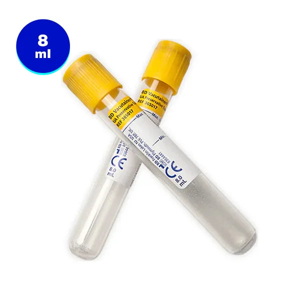 8mL BD Vacutainer Urinalysis Tube (Yellow) by BD
