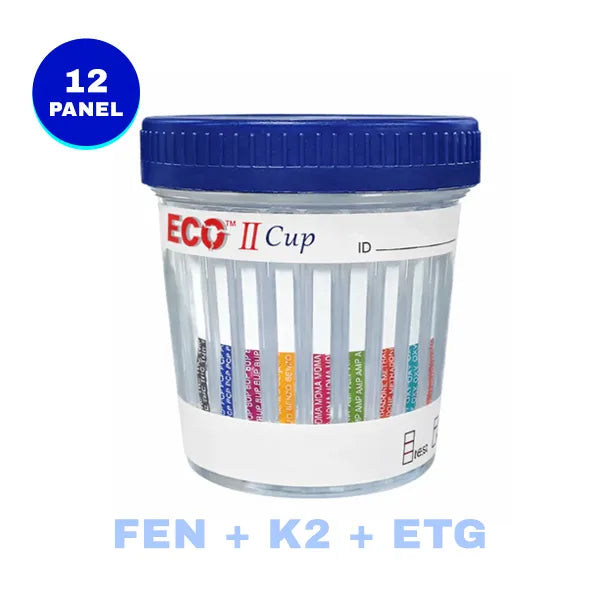 12 Panel Urine Drug Test Cup with Adulterants by ECO II