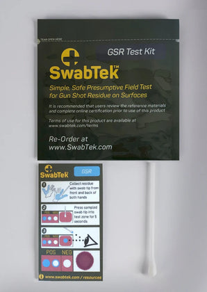 Gunshot Residue Test Kit - 20 Boxes by SwabTek