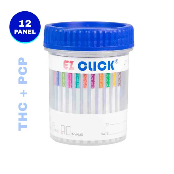 12-Panel Drug Test Cup by EZ Click