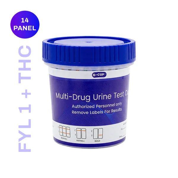 14 Panel Drug Screen 90 mL G-Cup W/ Adulterants & FYL1 by G-Cup