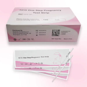 hCG One Step Pregnancy Test Strip - EXPIRY: AUG 2025