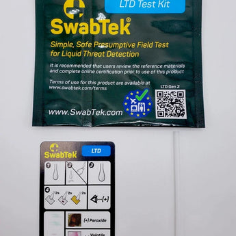 Liquid Explosives Test Kit - 20 Boxes by SwabTek