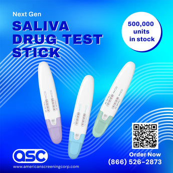 5 Panel Instant Oral Fluid Pen Drug Test Device for occupational drug testing programs