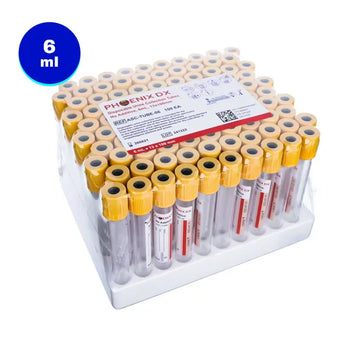 6 mL Urine Tubes - EXPIRY: JUNE 2026 by Phoenix DX