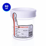 90 mL Specimen Cups with Temperature Strip by Phoenix DX