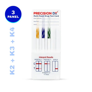 3 Panel Drug Screening Dip Card by Precision DX