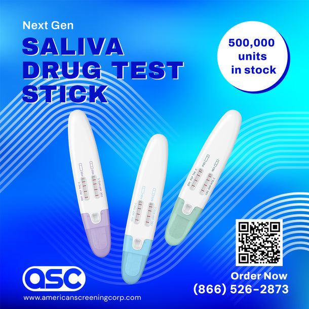 Instant Saliva Testing 12 Panel Multi-Drug Rapid Oral Fluid Test | $3.33 – American Screening Corp