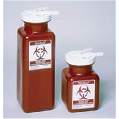 Phlembotomy Sharps Container-Large 1.7Qt