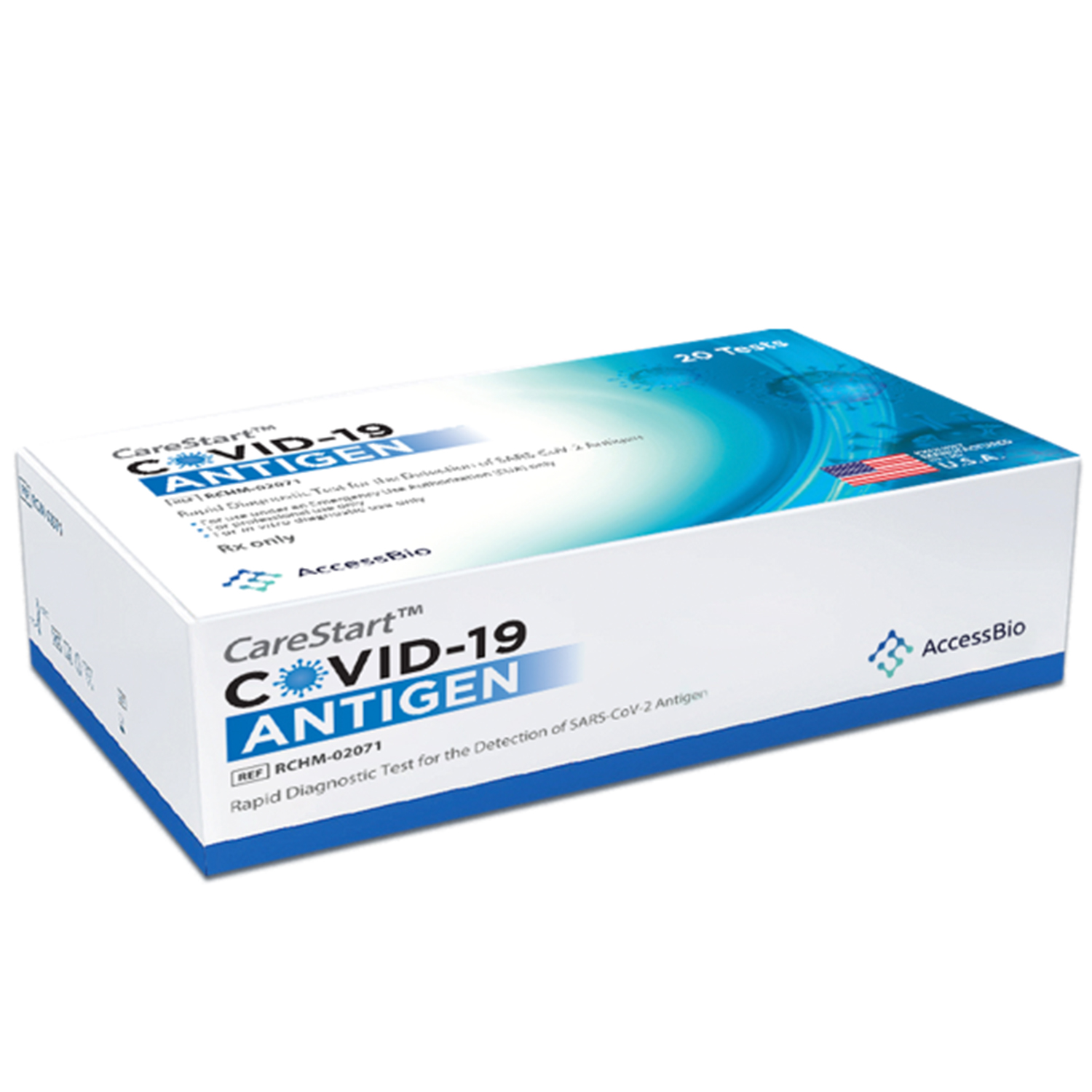 Carestart Covid 19 Antigen Rapid Test Device - 20 Tests