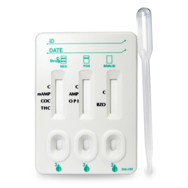 Multi-Line Urine Test Device 6-Drug (mAMP/  COC/THC/AMP/OPI/BZO)