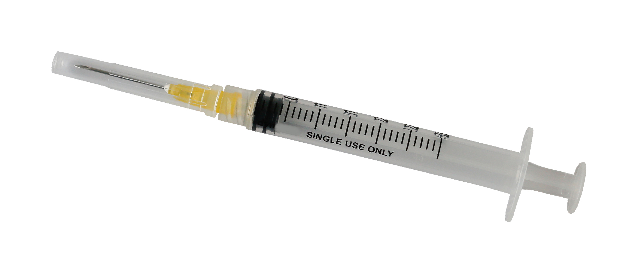 Syringe - Non-Safety with Needle - 3cc Luer Lock, 21G, 1"