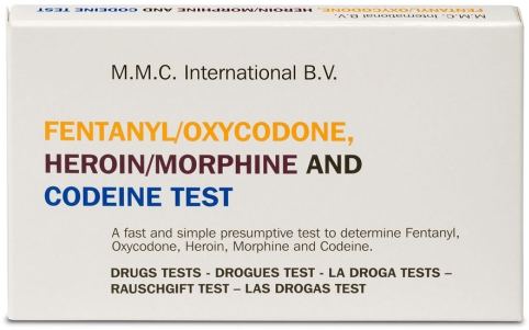 Drug Identification Kits <span style='font-size:14px; color:#7d7d7d;'><br>Detectable Drug - Fentanyl/Oxycodone (Oxycontin), Heroin/Morphine, Codeine  </span>
