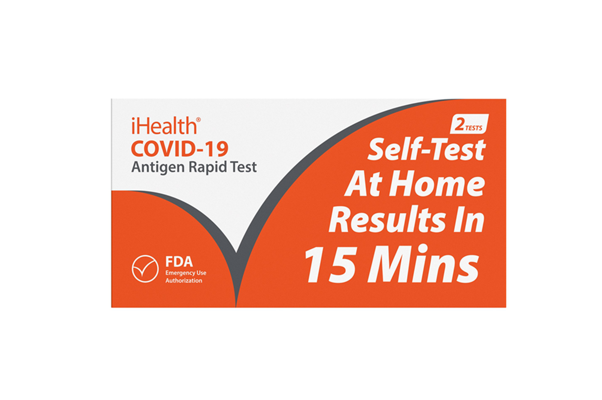 iHealth - COVID-19 OTC Antigen Test - 2pk (30,240 tests, 2 pallets)